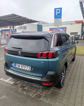 Peugeot 5008 cena 84999 przebieg: 42000, rok produkcji 2018 z Wrocław małe 121